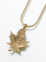 Gold Vermeil Maple Leaf Pendant